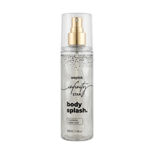 Body Splash Infinity Star 200ml — fragrância floral cintilante